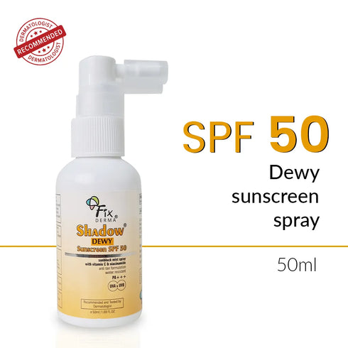 Fixderma Skincare Shadow Dewy Spf 50 Sunscreen Spray